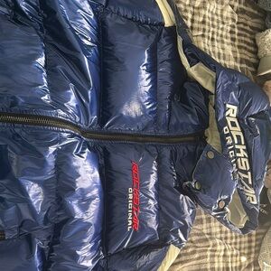 Rockstar Original Blue Puffer Jacket